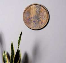 Blooming Beauty Wall Plate Set of 2